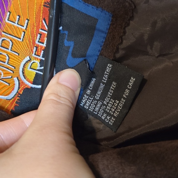 Cripple Creek Western Leather Jacket - Picture 4 of 5